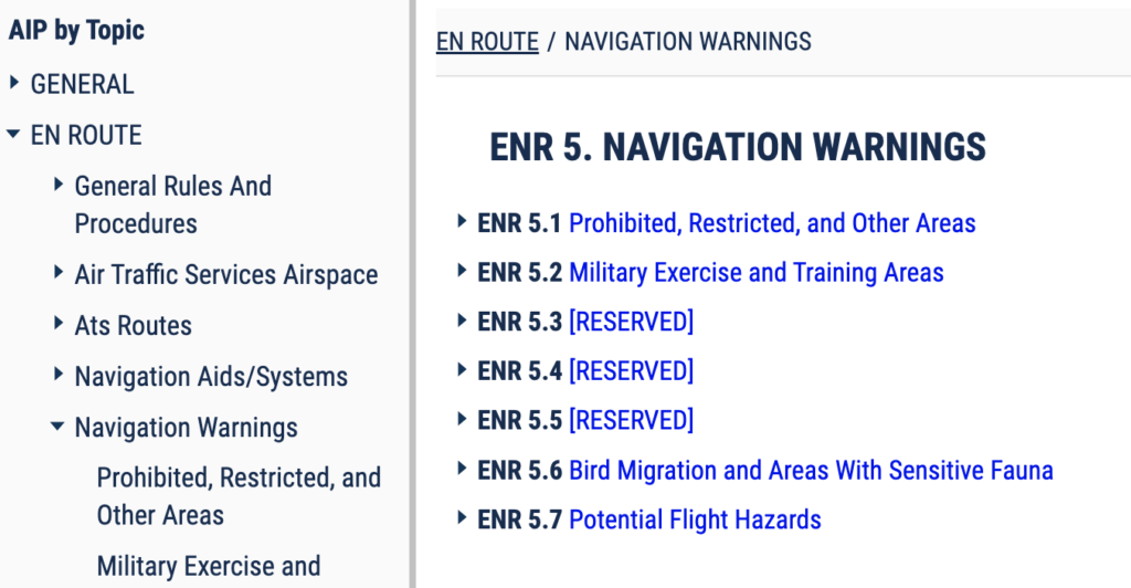 AIP by Topic - EU Drone Port